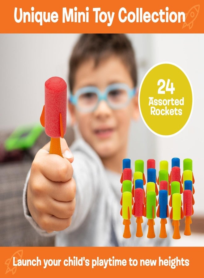 IPIDIPI TOYS ألعاب IPIDIPI TOYS Jumpeez Jumping Rocket Poppers - عبوة من 24 لعبة إطلاق زنبركية للأطفال - مثالية كهدية للأطفال، أو هدايا لحفلات أعياد الميلاد، أو جوائز مدرسية للأولاد والبنات - Image 2